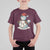 Funny Christmas Baseball T Shirt For Kid Cute Snowman Baseball Players Santa Hat - Wonder Print Shop