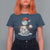 Funny Christmas Baseball T Shirt For Women Cute Snowman Baseball Players Santa Hat - Wonder Print Shop