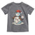 Funny Christmas Baseball Toddler T Shirt Cute Snowman Baseball Players Santa Hat