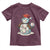 Funny Christmas Baseball Toddler T Shirt Cute Snowman Baseball Players Santa Hat