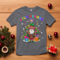 Funny Christmas In Mexico T Shirt Feliz Navidad Sombrero Santa Xmas Tree - Wonder Print Shop