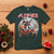 Funny Santa Heavy Metal Christmas T Shirt Sleigher Xmas Rock & Roll - Wonder Print Shop