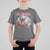 Funny Santa Heavy Metal Christmas T Shirt For Kid Sleigher Xmas Rock & Roll - Wonder Print Shop