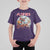 Funny Santa Heavy Metal Christmas T Shirt For Kid Sleigher Xmas Rock & Roll - Wonder Print Shop