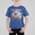 Funny Santa Heavy Metal Christmas T Shirt For Kid Sleigher Xmas Rock & Roll - Wonder Print Shop