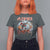 Funny Santa Heavy Metal Christmas T Shirt For Women Sleigher Xmas Rock & Roll - Wonder Print Shop