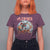 Funny Santa Heavy Metal Christmas T Shirt For Women Sleigher Xmas Rock & Roll - Wonder Print Shop