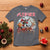 Funny Black Santa Heavy Metal Christmas T Shirt Sleigher Xmas Rock & Roll - Wonder Print Shop