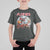 Funny Black Santa Heavy Metal Christmas T Shirt For Kid Sleigher Xmas Rock & Roll - Wonder Print Shop