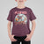 Funny Black Santa Heavy Metal Christmas T Shirt For Kid Sleigher Xmas Rock & Roll - Wonder Print Shop