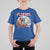 Funny Black Santa Heavy Metal Christmas T Shirt For Kid Sleigher Xmas Rock & Roll - Wonder Print Shop