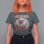 Funny Black Santa Heavy Metal Christmas T Shirt For Women Sleigher Xmas Rock & Roll - Wonder Print Shop