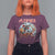 Funny Black Santa Heavy Metal Christmas T Shirt For Women Sleigher Xmas Rock & Roll - Wonder Print Shop