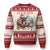 Funny Black Santa Heavy Metal Xmas Ugly Christmas Sweater Sleigher Xmas Rock & Roll - Wonder Print Shop