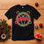 Funny Christmas Heavy Metal T Shirt Sleigher Xmas Pentagram Candy Cane - Wonder Print Shop