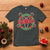 Funny Christmas Heavy Metal T Shirt Sleigher Xmas Pentagram Candy Cane - Wonder Print Shop