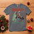 Western Christmas T Shirt Rodeo Around The Christmas Tree Cowgirl - Wonder Print Shop