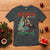 Western Christmas T Shirt Rodeo Around The Christmas Tree Cowgirl - Wonder Print Shop