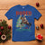 Western Christmas T Shirt Rodeo Around The Christmas Tree Cowgirl - Wonder Print Shop