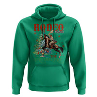 Western Christmas Hoodie Rodeo Around The Christmas Tree Cowgirl