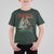 Western Christmas T Shirt For Kid Rodeo Around The Christmas Tree Cowgirl - Wonder Print Shop