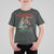 Western Christmas T Shirt For Kid Rodeo Around The Christmas Tree Cowgirl - Wonder Print Shop