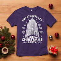 Nakatomi Plaza T Shirt Christmas Party 1988 Vintage Snowflake - Wonder Print Shop