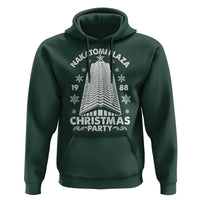 Nakatomi Plaza Hoodie Christmas Party 1988 Vintage Snowflake