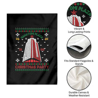 Nakatomi Plaza Garden Flag Christmas Party 1988 Seasons Greetings - Wonder Print Shop