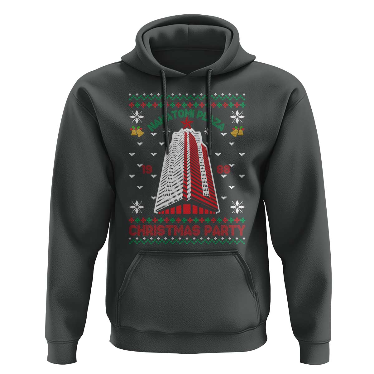 Nakatomi Plaza Hoodie Christmas Party 1988 Seasons Greetings