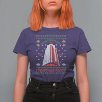 Nakatomi Plaza T Shirt For Women Christmas Party 1988 Seasons Greetings - Wonder Print Shop