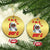 Funny I Do It For The Ho's Christmas Ornament Xmas Naughty Santa - Wonder Print Shop