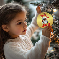 Funny I Do It For The Ho's Christmas Ornament Xmas Naughty Santa - Wonder Print Shop