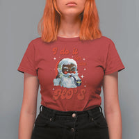 Funny I Do It For The Ho's T Shirt For Women Christmas Naughty Santa - Wonder Print Shop