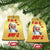 Funny I Do It For The Ho's Christmas Ornament Xmas Black Naughty Santa - Wonder Print Shop