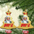 Funny I Do It For The Ho's Christmas Ornament Xmas Black Naughty Santa - Wonder Print Shop