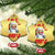 Funny I Do It For The Ho's Christmas Ornament Xmas Black Naughty Santa - Wonder Print Shop