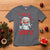 Funny I Do It For The Ho's T Shirt Christmas Black Naughty Santa - Wonder Print Shop