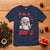Funny I Do It For The Ho's T Shirt Christmas Black Naughty Santa - Wonder Print Shop