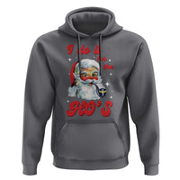 Funny I Do It For The Ho's Hoodie Christmas Black Naughty Santa