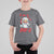 Funny I Do It For The Ho's T Shirt For Kid Christmas Black Naughty Santa - Wonder Print Shop