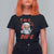 Funny I Do It For The Ho's T Shirt For Women Christmas Black Naughty Santa - Wonder Print Shop