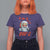 Funny I Do It For The Ho's T Shirt For Women Christmas Black Naughty Santa - Wonder Print Shop