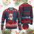 Funny I Do It For The Ho's Ugly Christmas Sweater Xmas Black Naughty Santa - Wonder Print Shop