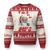 Funny I Do It For The Ho's Ugly Christmas Sweater Xmas Black Naughty Santa - Wonder Print Shop