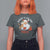 Funny Christmas Santa T Shirt For Women Makin' A List And Checkin' It Twice - Wonder Print Shop