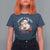 Funny Christmas Santa T Shirt For Women Makin' A List And Checkin' It Twice - Wonder Print Shop