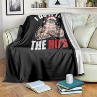 Funny Christmas Santa Throw Blanket I Do It For The Ho's - Wonder Print Shop