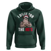 Funny Christmas Santa Hoodie I Do It For The Ho's