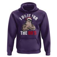 Funny Christmas Santa Hoodie I Do It For The Ho's